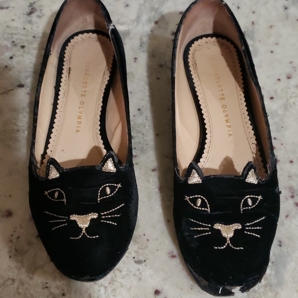 Black Charlotte olympia